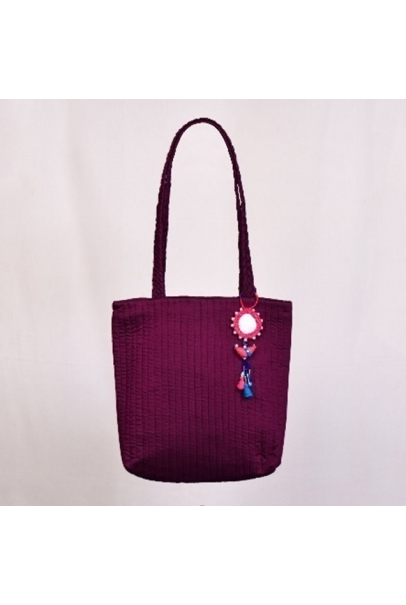Women's Hand Bag - Classic - Line-Quilted